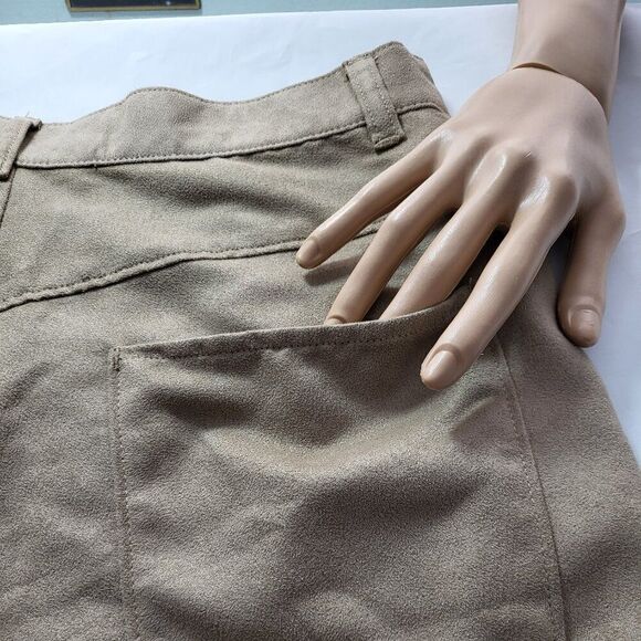 Lee, Not Worn, Swede Tan Pants, Size 12M - Picture 7 of 8